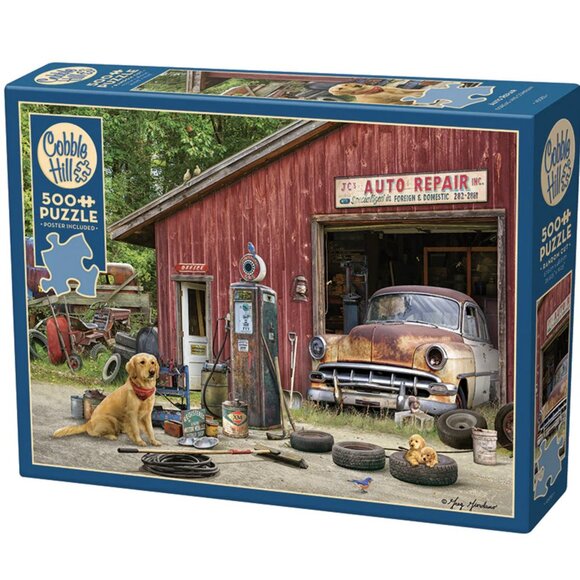 Auto Repair | 500 Piece Puzzle - Picture 1 of 1